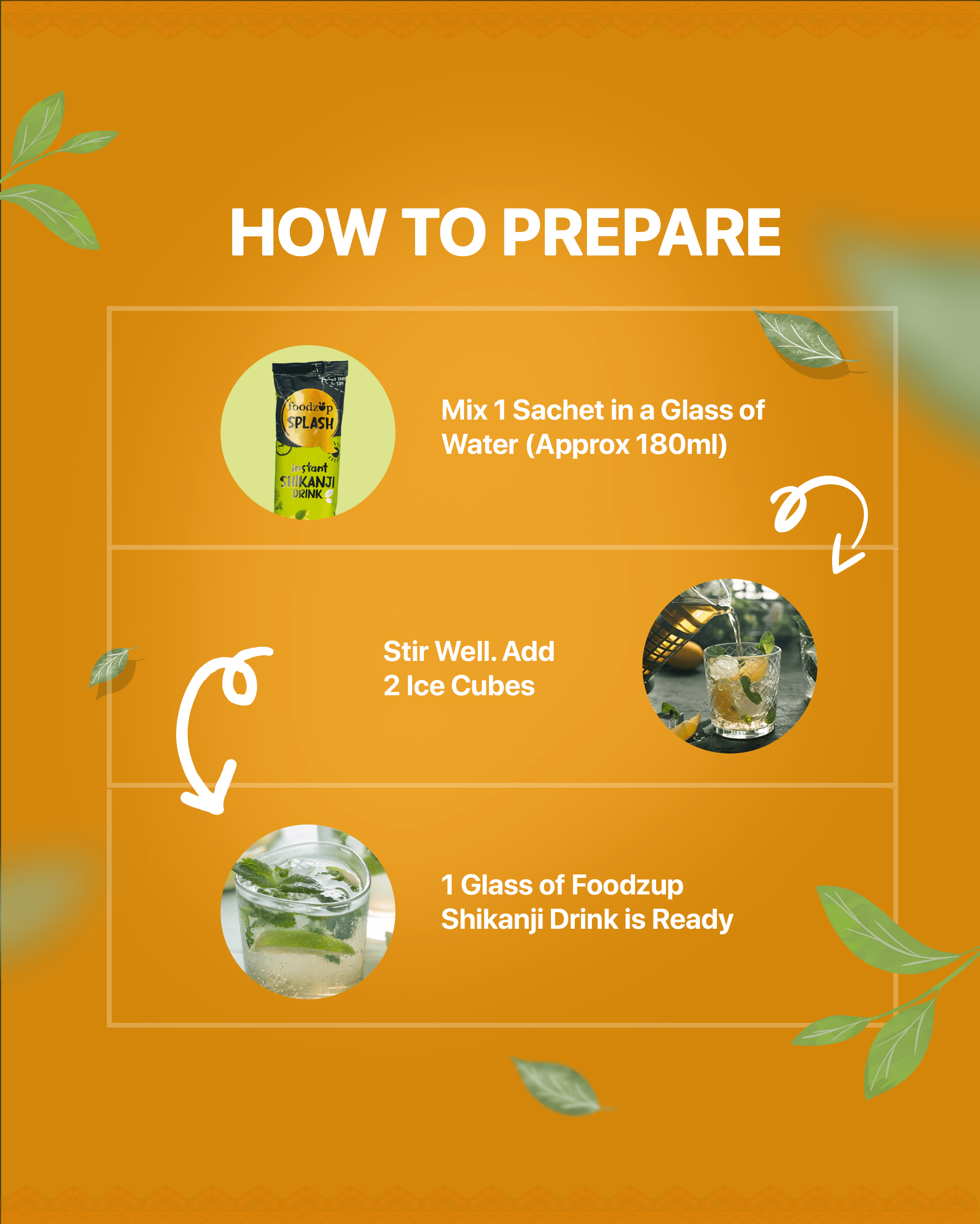 Shikhanji drink Splash (30 Sachet) - Chaizup